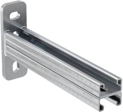 Fischer Auslegerkonsole aus verzinktem Stahl in Silber, Länge: 300 mm - Bild 1