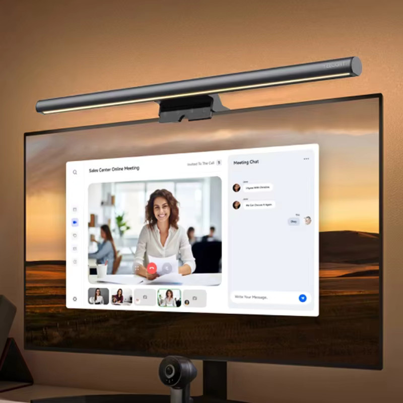Yeelight Aries Smart Monitor-Lichtleiste LED Computerbildschirm-Hängelampe in Schwarz mit Touch-Steuerung, 3-Stufen-Dimmung und einstellbarer Farbtemperatur 2700K-6500K - Bild 3