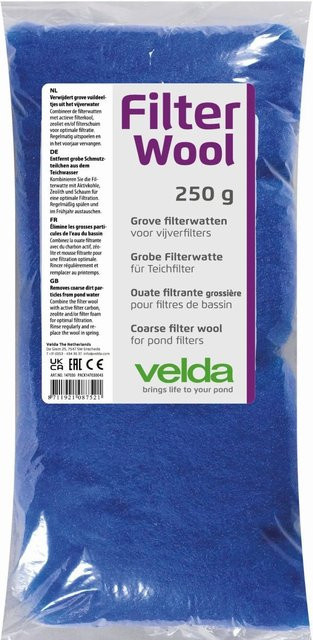 Velda Teich Filterwatte Pond Filter Wool Blau 250 g - Bild 1