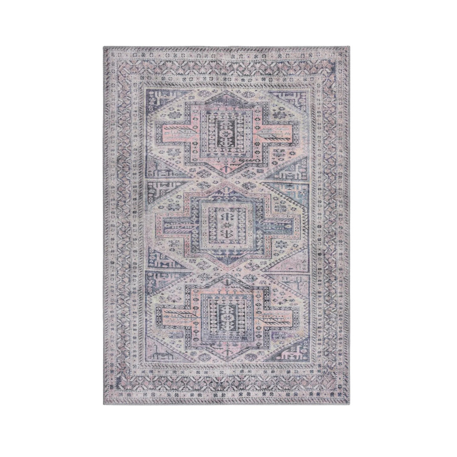 Flair Rugs Vintageteppich Otis in Rosa-Blau, B/T: 190 x 290 cm - Bild 2