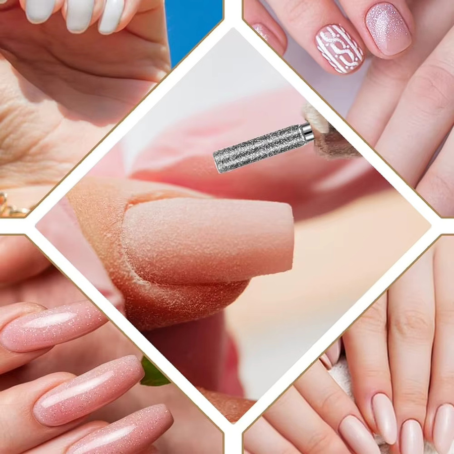8-teiliges Nagelbohrer-Set, Diamant-Nagelbohrer für elektrische Nagelfeile - Bild 2