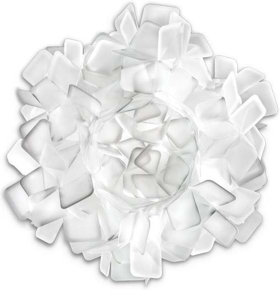 Slamp Clizia Medium Wand- und Deckenleuchte in Weiß aus Spezialkunststoff - Bild 1
