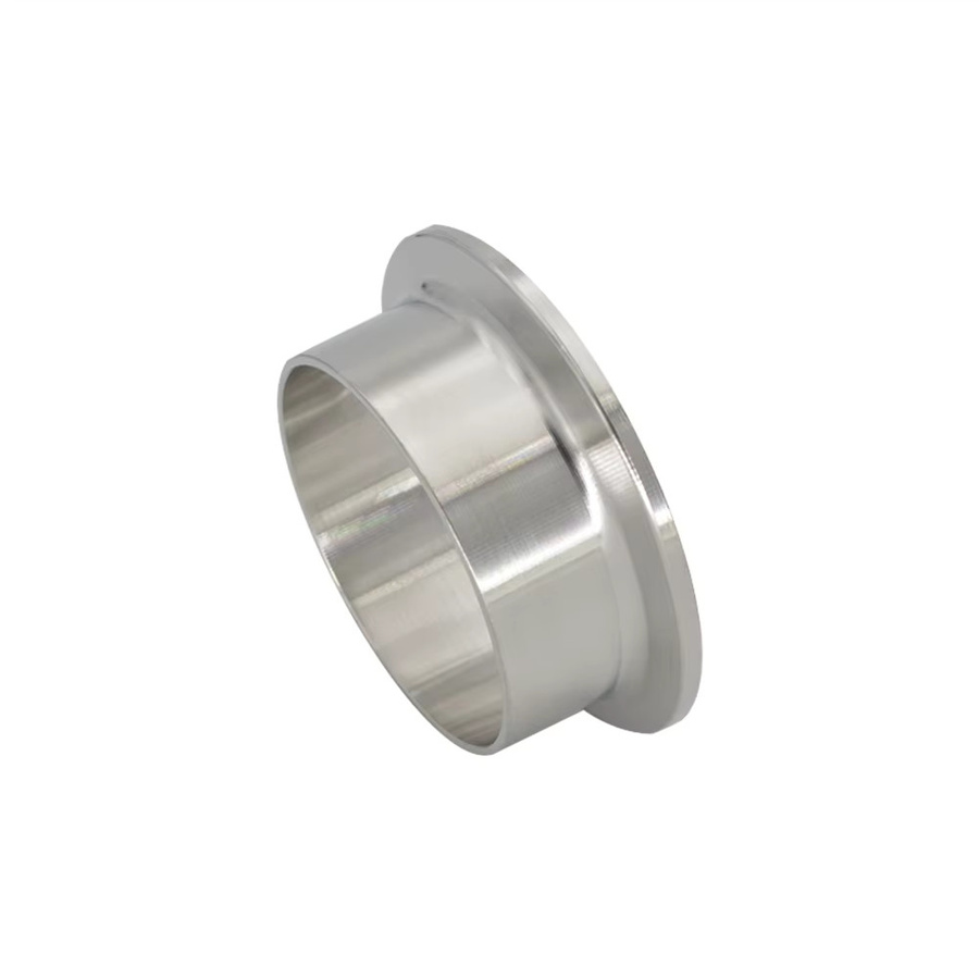 Yqbs Tri-Clamp Klemmring aus Edelstahl in Silber für Sanitärarmaturen und Schweißrohre 1.5 Zoll - Bild 2