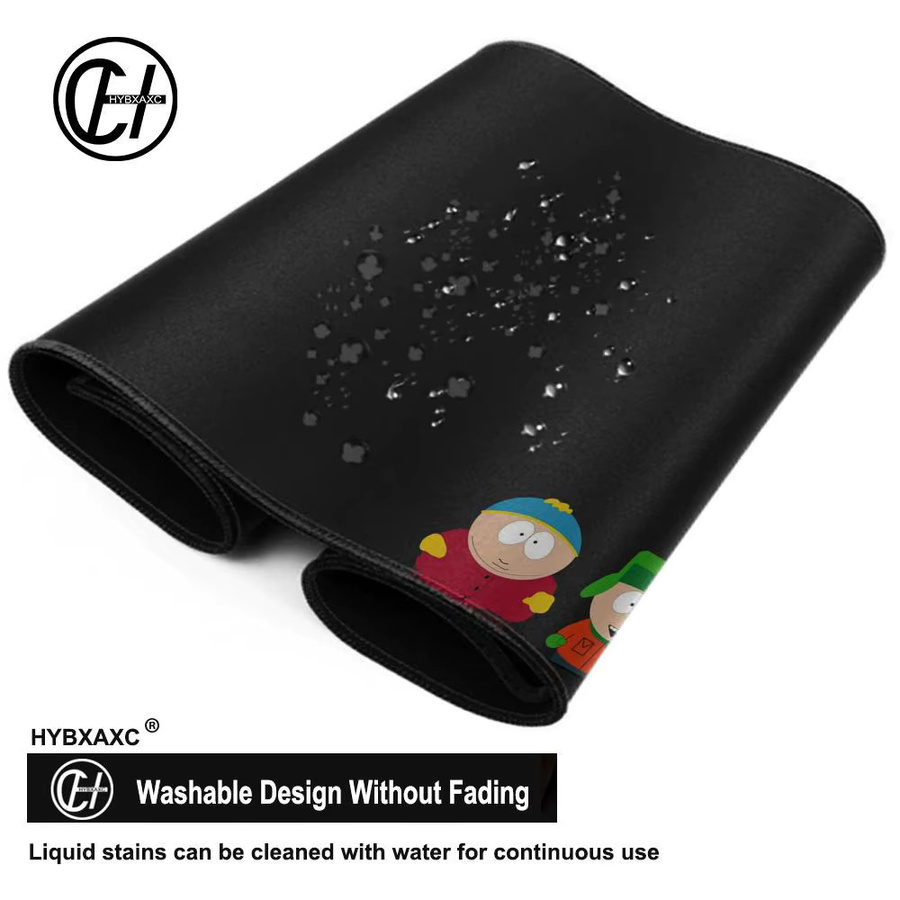 S-Souths Gaming Mousepad Boy Pad in Schwarz aus Naturkautschuk für deinen Schreibtisch - Bild 4