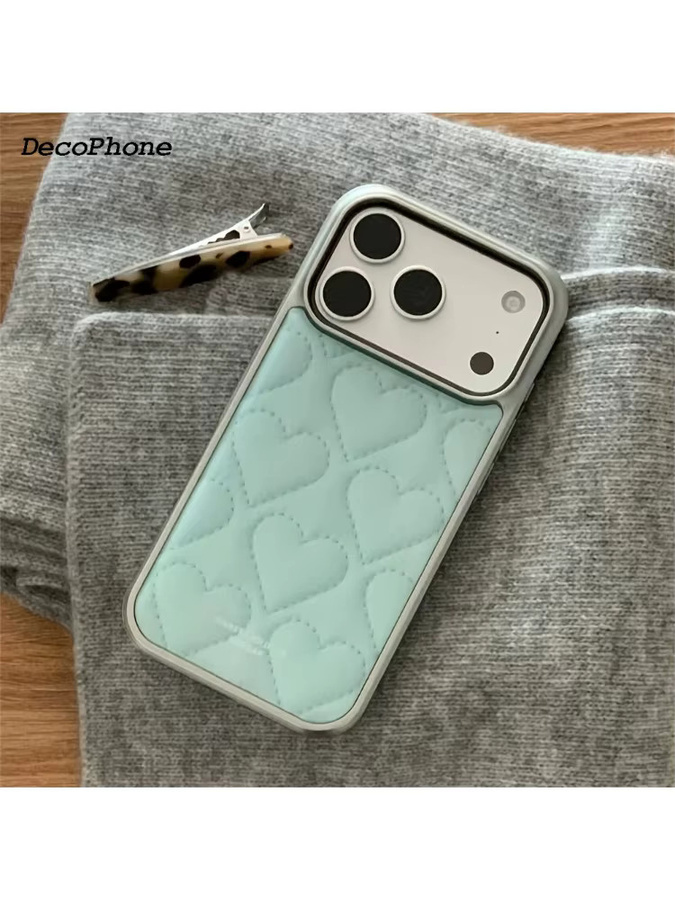 Clmj Herzförmige Handyhülle für iPhone 11 bis iPhone 17 Pro Max, transparente weiche Rückseiten-Abdeckung - Bild 4