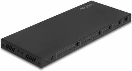 Delock HDMI Matrix Switch 4 x HDMI in zu 2 x HDMI out 4K 60 Hz mit Audio Extraktor Schwarz 66454 - Bild 2