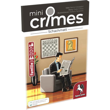 MiniCrimes Schachmatt Rätselspiel von Pegasus Krimi und Schachspiel
