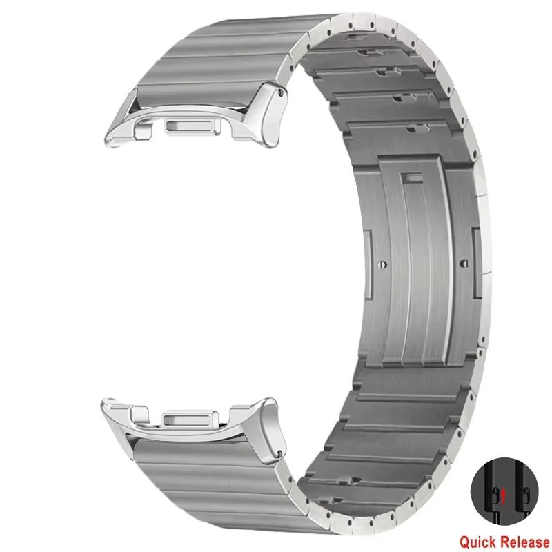 OAKCHARM Uhrenarmband Titan, Silber, Unisex - Bild 2