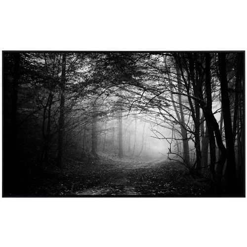 papermoon EcoHeat Infrarotheizung Waldweg in Schwarz und Weiss mit Matt-Effekt und App-Steuerung - Bild 2