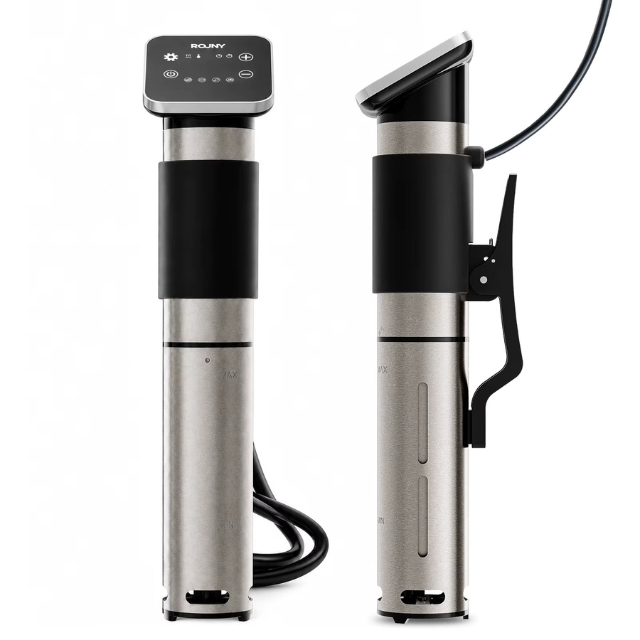 ROUNY Tender 1 Sous-Vide-Garer in Schwarz, 1300W IPX7 wasserdichter Tauchzirkulator mit Touch-Steuerung und Timer - Bild 7