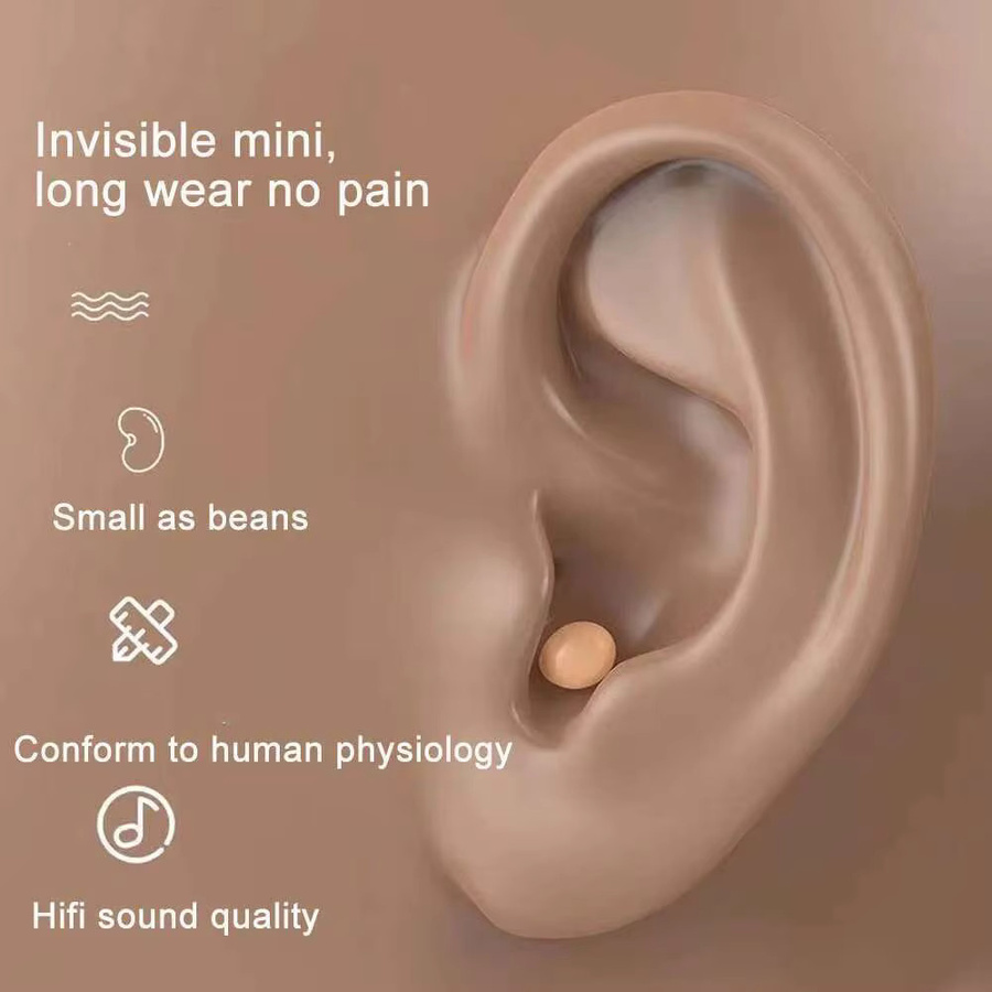 CHUYI Mini Bluetooth In-Ear Kopfhörer mit Rauschunterdrückung und Ladecase - Bild 4