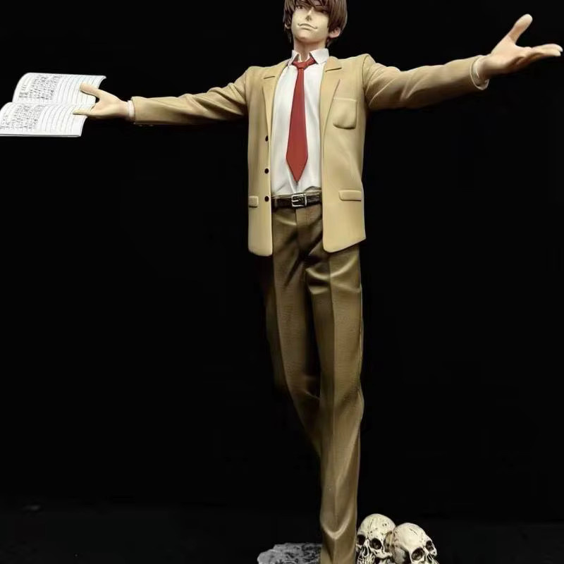 Bandai Death Note Light Yagami Anzug & Schuluniform Version, Anime PVC Figur, Desktop-Ornament - Bild 5