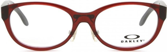 Oakley Full Turn Asian Fit Sonnenbrille, Damen, Vollrand, Oval, Transparent, Polished Brick Red/Brown - Bild 1