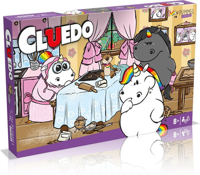 Cluedo Pummeleinhorn, Brettspiel, Gesellschaftsspiel, ab 8 Jahren - Bild 1