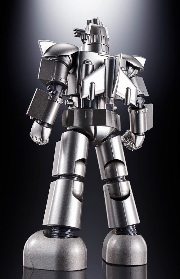 Tamashii Nations Bandai Spirits Chogokin Daitetsujin 17 One Eight GX-101X Figur in Silber - Bild 2