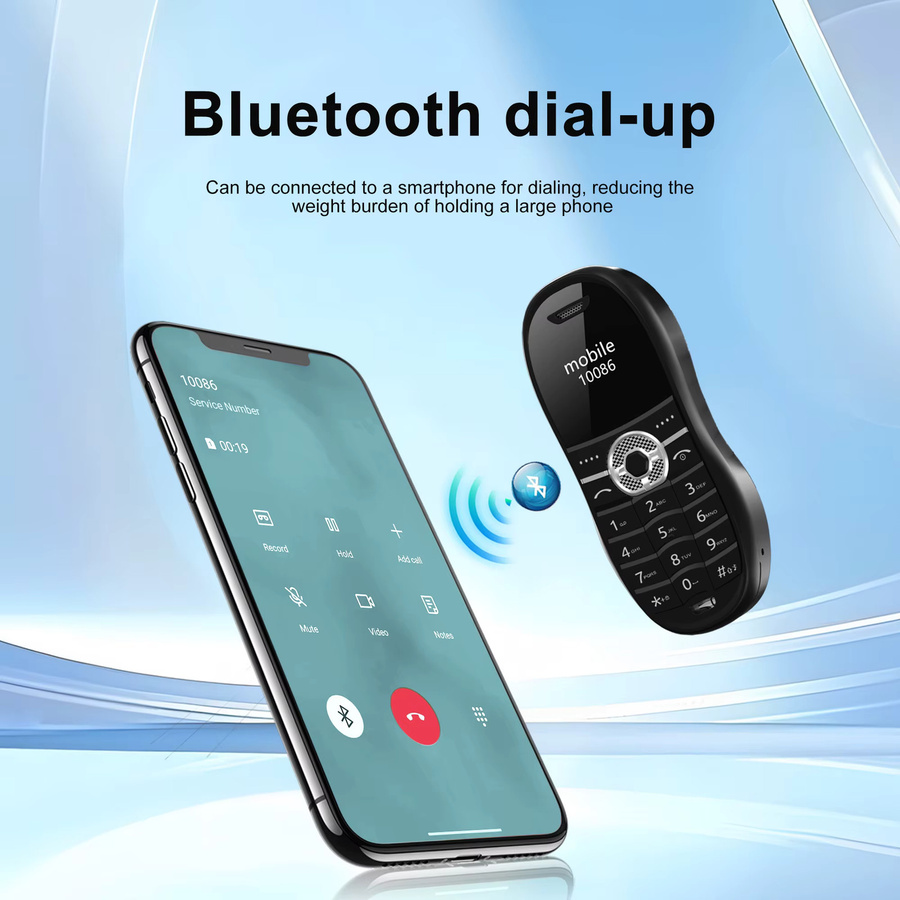 SERVO X18 Mini Sportwagen Mobiltelefon in Rot mit 2G GSM, Anrufaufzeichnung und Dual-SIM-Standby als Kinderhandy - Bild 2