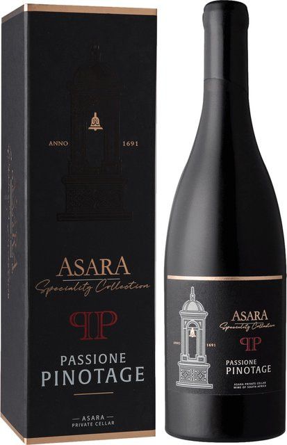 Asara Passione Pinotage Rotwein, Stellenbosch, 2022, trocken, 0,75 l - Bild 1