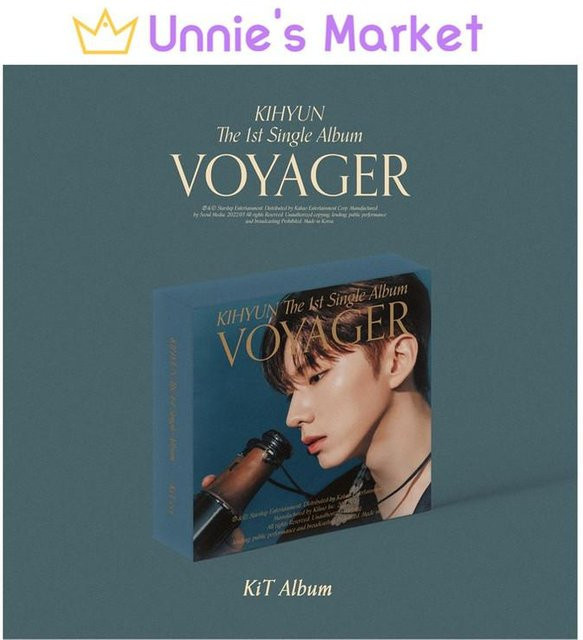 Voyager, Kihyun, Monsta X, 1. Single-Kit-Album, Kit Ver. black - Bild 1
