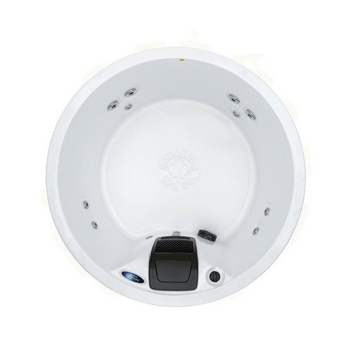 Canadian Spa Whirlpool Okanagan für 4 Personen, Plug & Play, braun, H x B x T: 73 x 160 x 160 cm - Bild 3