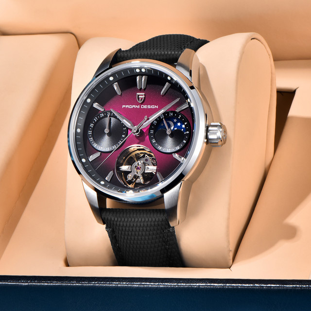 Pagani Design Armbanduhr, Automatik, Edelstahl, 41 mm, Herren - Bild 1