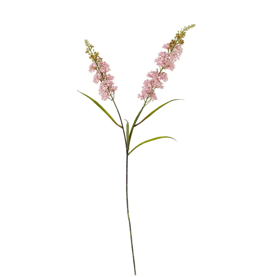 Bloomingville Hortensienzweig in Pink aus Polyester und Metall - Bild 1