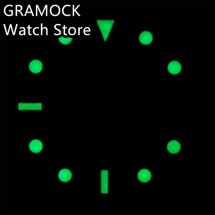 Gramock Zifferblatt, 29 mm, Schwarz, Modern - Bild 2