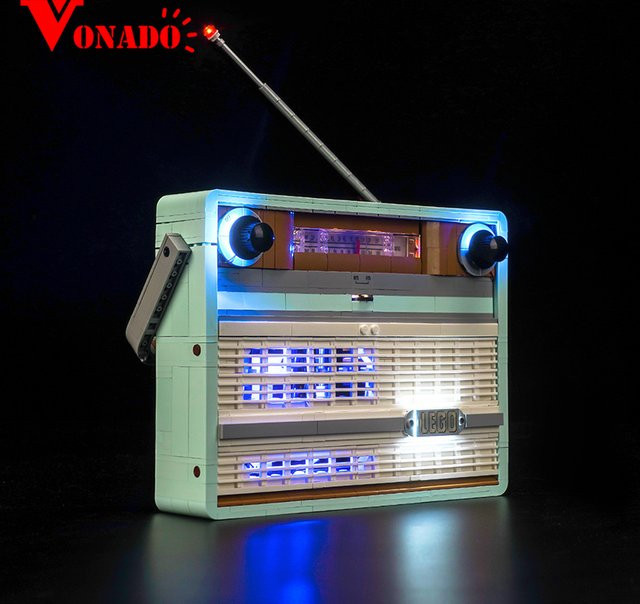 Vonado Retro Radio Baustein, 5v Led Light, Set - Bild 1