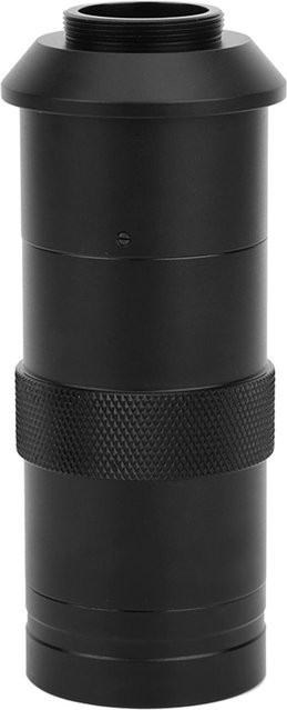 Painter CCD Industriemikroskopkamera mit 8X bis 100X Zoom und C-Mount-Objektiv in Schwarz - Bild 1