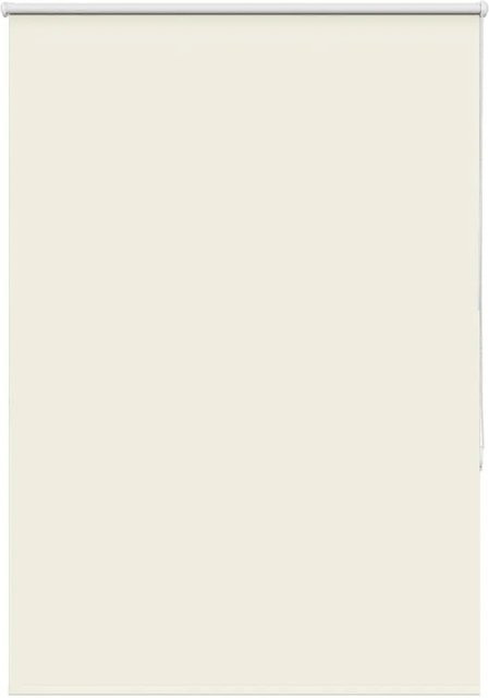 vidaXL Verdunkelungsrollo aus Polyester in Cremeweiß, B/H: 95 x 130 cm - Bild 1