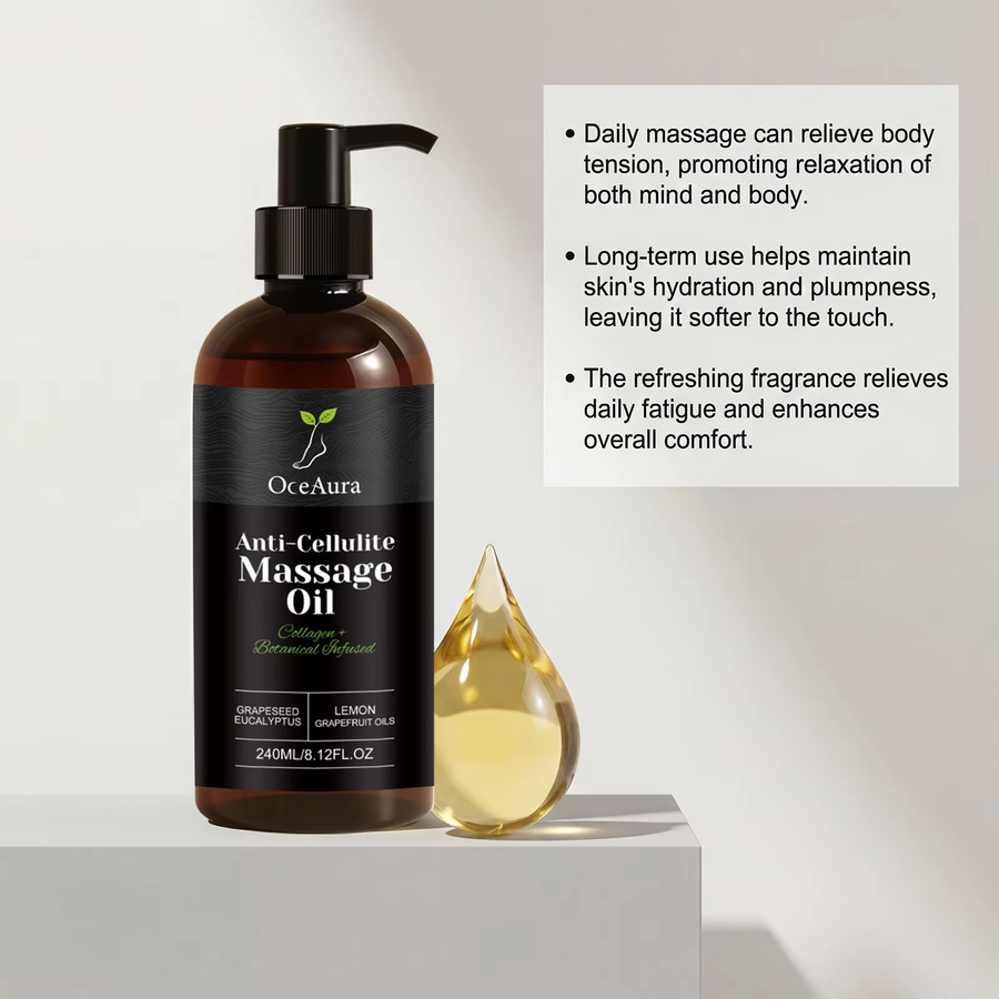 OceAura Körperöl mit Kollagen, 240 ml, Unisex - Bild 3