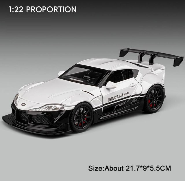 Linyi toy car Supra Hellcat Modell Spielzeug, 1:22, mit Sound und Licht, ab 14 Jahren - Bild 1
