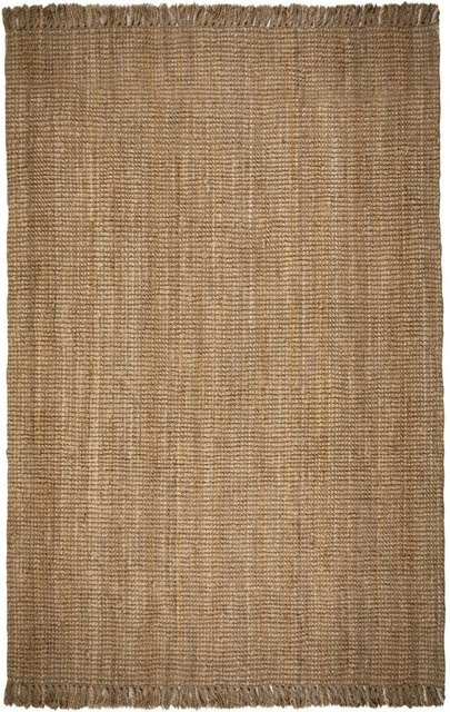 Flair Rugs Kurzflorteppich Jute Boucle in Beige mit geometrischem Design, B/T: 160 x 230 cm - Bild 1