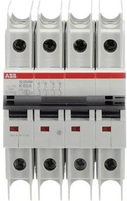 ABB SU204M-K60 Leitungsschutzschalter 60A 240V in Grau - Bild 1
