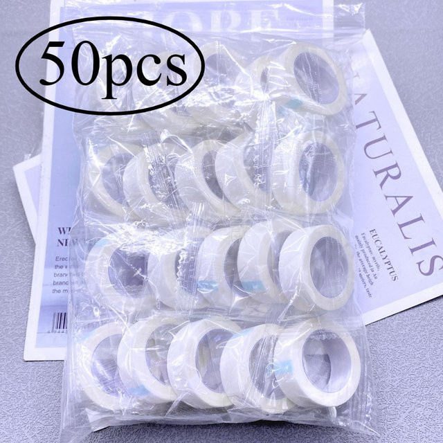Mollie Lipper Wimpern Klebe Patches, 50 Stück, Vlies Tuch - Bild 1