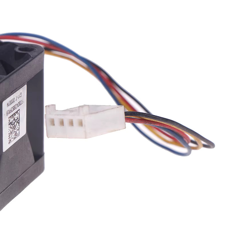 AVC High Speed Server Lüfter DBTB0428B2G, 12V 1A, 4-Pin PWM, Dual Kugellager, Schwarz, B/T/H: 4,0 x 4,0 x 2,8 cm - Bild 3