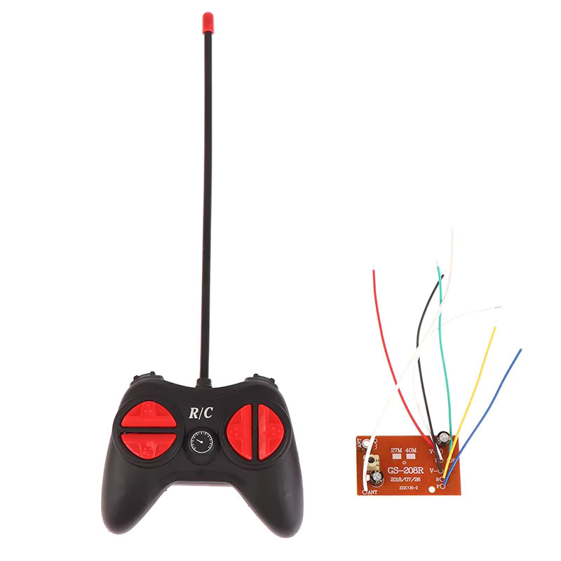 ZTOYL RC Fernbedienung 40MHz, Sender- und Empfängerplatine, Funksystem mit Antennenset - Bild 2
