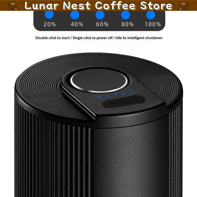 Timemore Coffee Power Elektromahlwerk-Modul Universal Motoradapter für Handmühlen C5 C3s C3 C2 in Schwarz - Bild 2