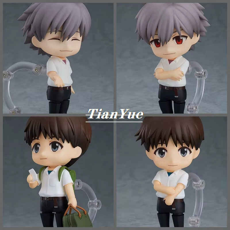 Anime Ikari Shinji 1260 Nagisa Kaworu 1261 Gelenkmodell Figur, 10 cm - Bild 1