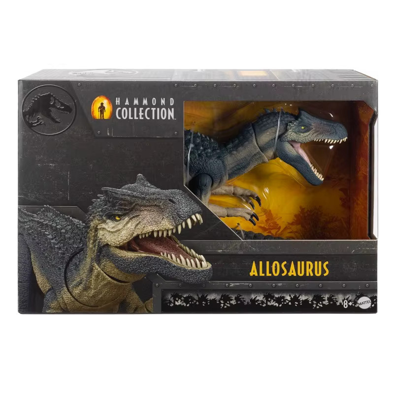 Bandai Jurassic Hammond Collection Wilder Drache Allosaurus Sicheldrache, Großer Beweglicher Dinosaurier - Bild 4