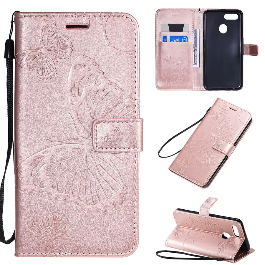 Magnetische Leder-Brieftasche als Schutzhülle für OPPO A-Serie (A3, A5, A7, A8, A9, A15, A53, A55, A57, A59, A72, A73, A74, A93, A94, A96 Pro 4G/5G) - Bild 1