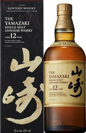Yamazaki 12 Years Single Malt Whisky Japan 0,7 l