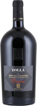 Vigneti del Salento, Zolla Primitivo di Manduria Riserva, Primitivo, Rotwein, 2018, 1,5 l