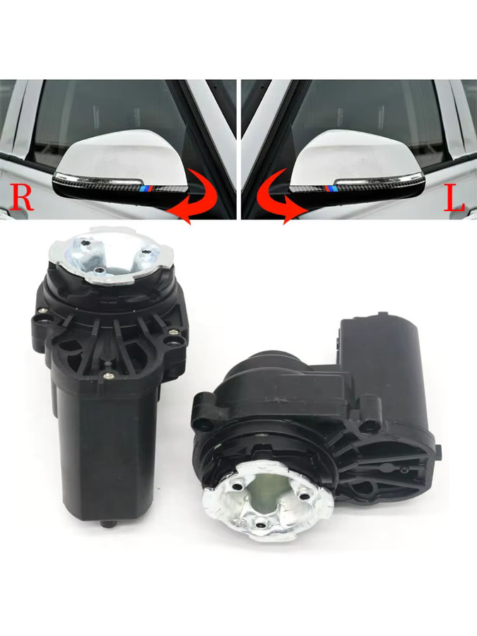 Cafoucs Auto Außen Rückspiegel Klappantrieb mit Motor in Schwarz für BMW X1, 1, 2, 3, 4 Serie (F20, F21, F22, F23, F87, F30, F31, F34, F32) - Bild 4