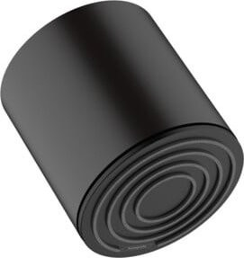 Hansgrohe Kopfbrause Pulsify S 105 EcoSmart Rund in Schwarz Matt mit Anti-Kalk-Funktion - Bild 1