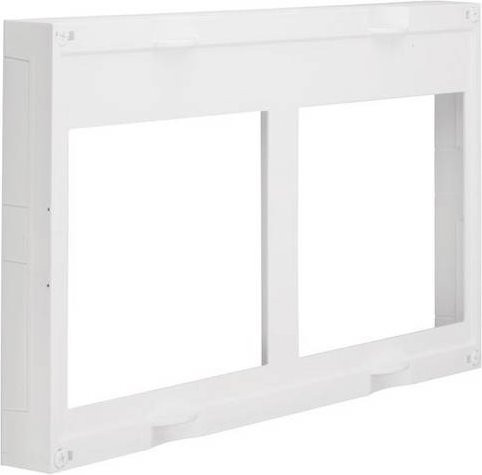Hager US22D3 Berührungsschutzabdeckung Weiß für 4NH00-Trenner auf SaS60 B/H: 50 x 30 cm - Bild 1