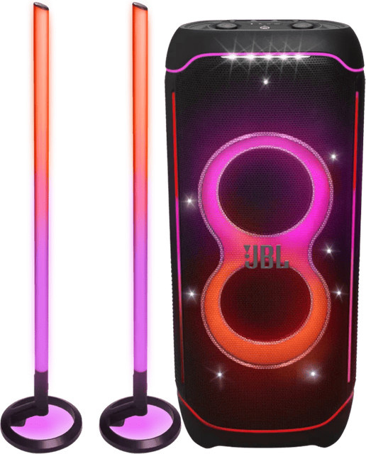 JBL PartyBox Ultimate Bluetooth Party-Lautsprecher in Schwarz inklusive 2x JBL PartyLight Stick mit IPX4-Schutz - Bild 1