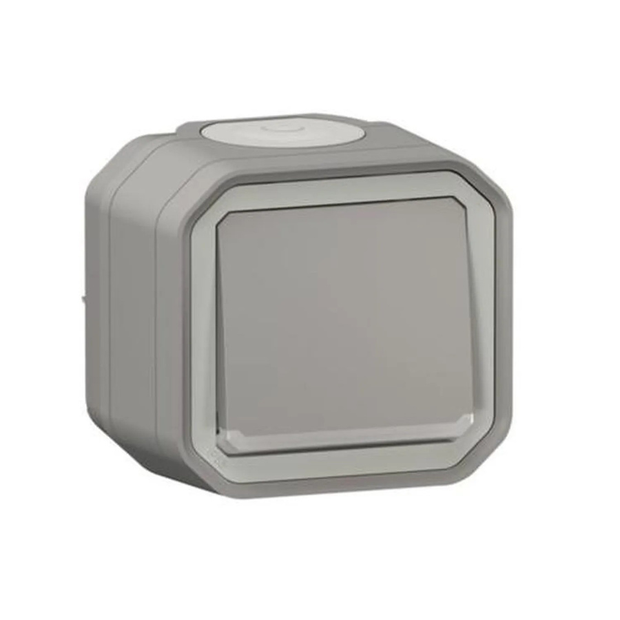 Legrand Plexo New Aufputz-Ausschalter in Grau - Bild 2