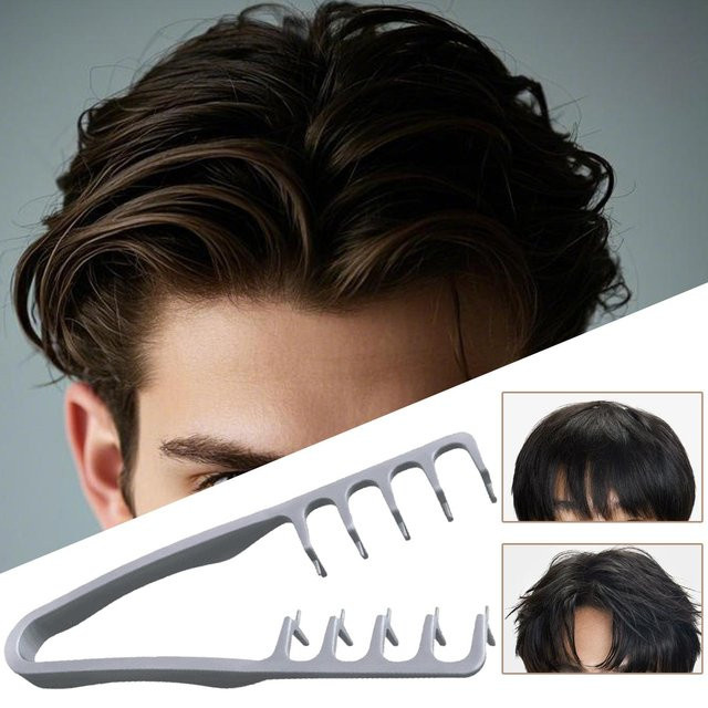 Haarstyling-Kamm mit breiten Zähnen, Unisex - Bild 1