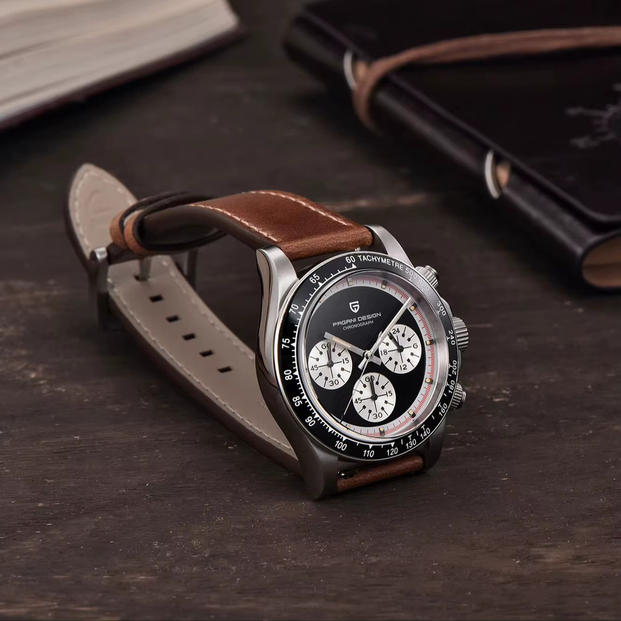 PAGANI DESIGN Tauchchronograph, Quarz, Edelstahl, Saphirglas, Herren - Bild 4