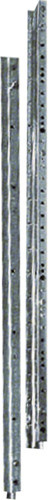 Hager UN05A Tragschiene aus Edelstahl in Silber, B/T/H: 20 x 750 x 35 mm - Bild 1